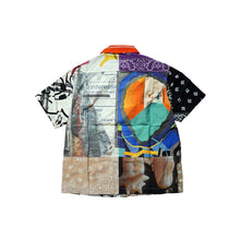 Load image into Gallery viewer, XYAGI BANDANA PATCHWORK SHIRT SS - ALLXMIX