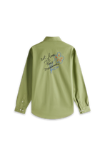 Load image into Gallery viewer, LA CHEMISE SLOGAN ESQUISSE - LIGHT KHAKI