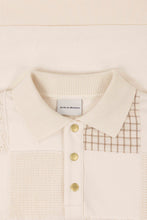 Load image into Gallery viewer, LE POLO PATCHWORK - CREAM