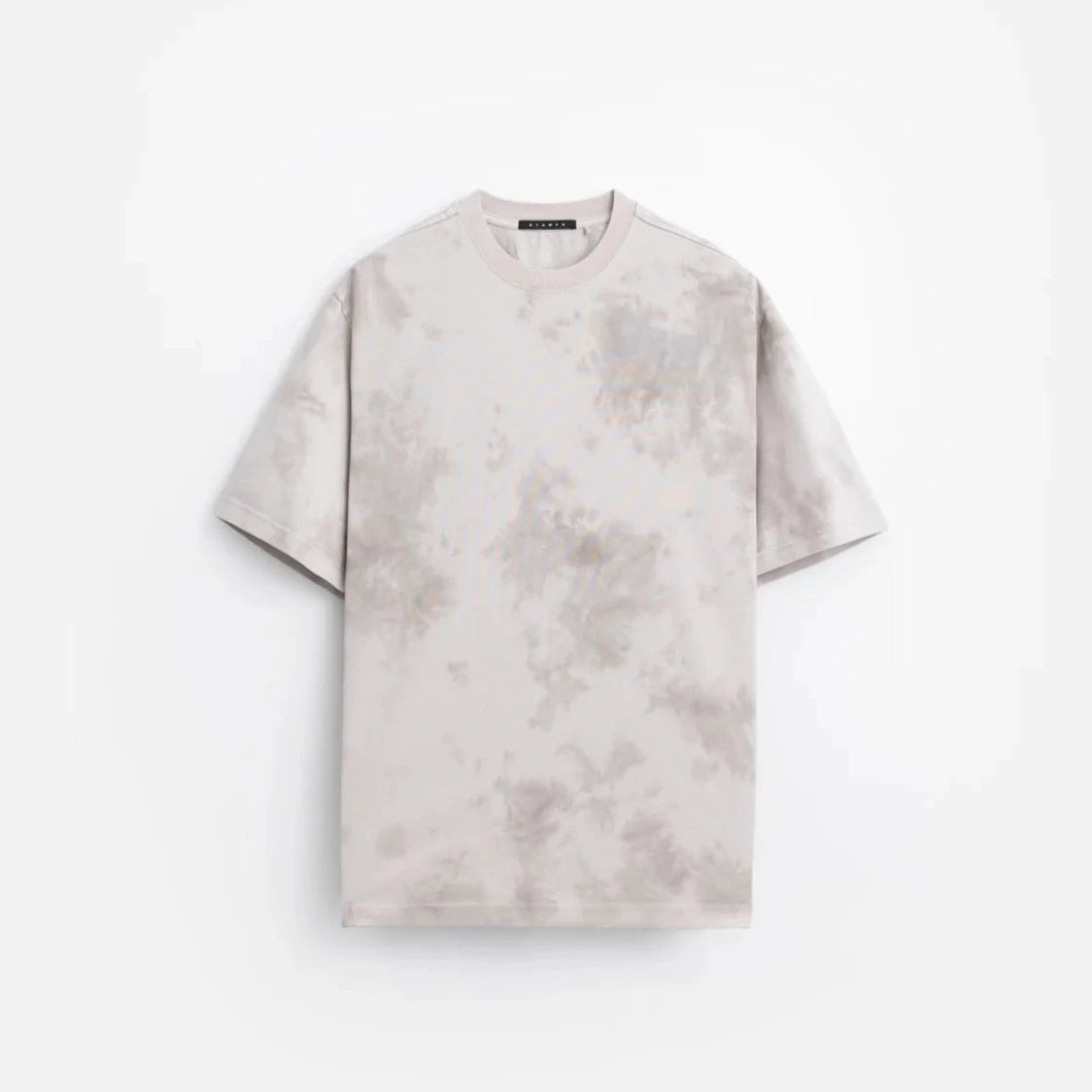 TIE DYE RELAXED TEE - SAND STORM