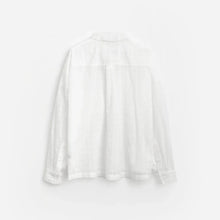 Load image into Gallery viewer, CROPPED OVERSIZED BUTTONDOWN - WHITE
