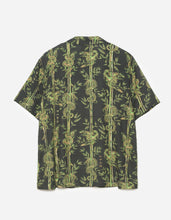 Load image into Gallery viewer, DRAGON BAMBOO CAMP COLLAR SHIRT - BLACK