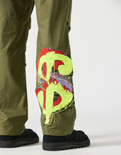 Load image into Gallery viewer, MAHA WARHOL DOLLAR SNOPANTS - OLIVE