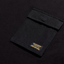 Load image into Gallery viewer, UTILITY POCKET T-SHIRT - BLACK