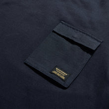 Load image into Gallery viewer, UTILITY POCKET T-SHIRT  - NAVY
