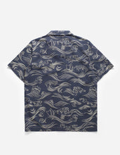 Load image into Gallery viewer, MAHA SONGKRAN SUMMER SHIRT - NAVY