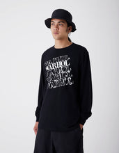 Load image into Gallery viewer, ANDY WARHOL AIRBORNE L/S T-SHIRT - BLACK