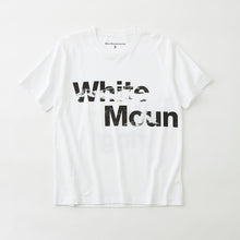 Load image into Gallery viewer, MOUNTAIN PATTERN WM LOGO PRINTED T-SHIRT - WHITE