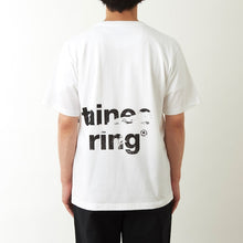 Load image into Gallery viewer, MOUNTAIN PATTERN WM LOGO PRINTED T-SHIRT - WHITE