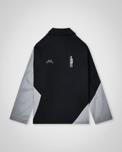 Load image into Gallery viewer, GEOMETRIC OVERSHIRT - GREY/BLACK