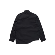 Load image into Gallery viewer, VENTILE ASYM SHIRT VENTILE ECO HEMP ORG - BLACK