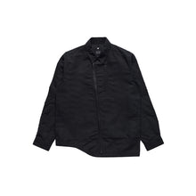 Load image into Gallery viewer, VENTILE ASYM SHIRT VENTILE ECO HEMP ORG - BLACK