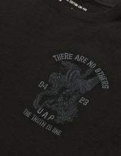 Load image into Gallery viewer, U.A.P. EMBROIDERED T-SHIRT - BLACK