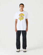 Load image into Gallery viewer, MAHA WARHOL DOLLAR SIGN T-SHIRT - WHITE