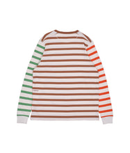 Load image into Gallery viewer, MIFFY EMBROIDERED STRIPED LONGSLEEVE T SHIRT - MULTI
