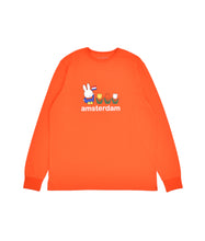Load image into Gallery viewer, MIFFY AMSTERDAM LONGSLEEVE T SHIRT - RED
