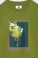 Load image into Gallery viewer, ASA SPRAY PAINT T-SHIRT GOTS - FATIQUE GREEN
