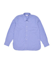 Load image into Gallery viewer, LOGO STRIPED SHIRT - BLUE
