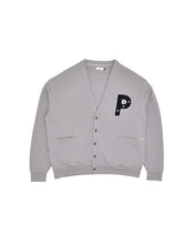 Load image into Gallery viewer, BIG P CARDIGAN SWEAT - DRIZZLE
