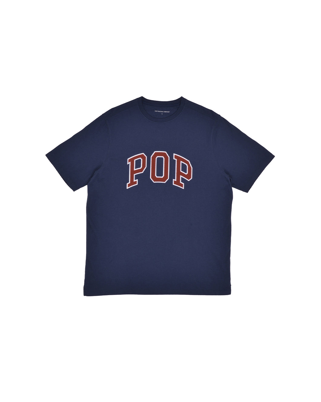 ARCH T SHIRT - NAVY/FIRED BRICK