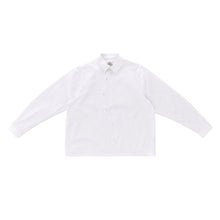 Load image into Gallery viewer, FLOW BUTTON UP LS SHIRT - WHITE
