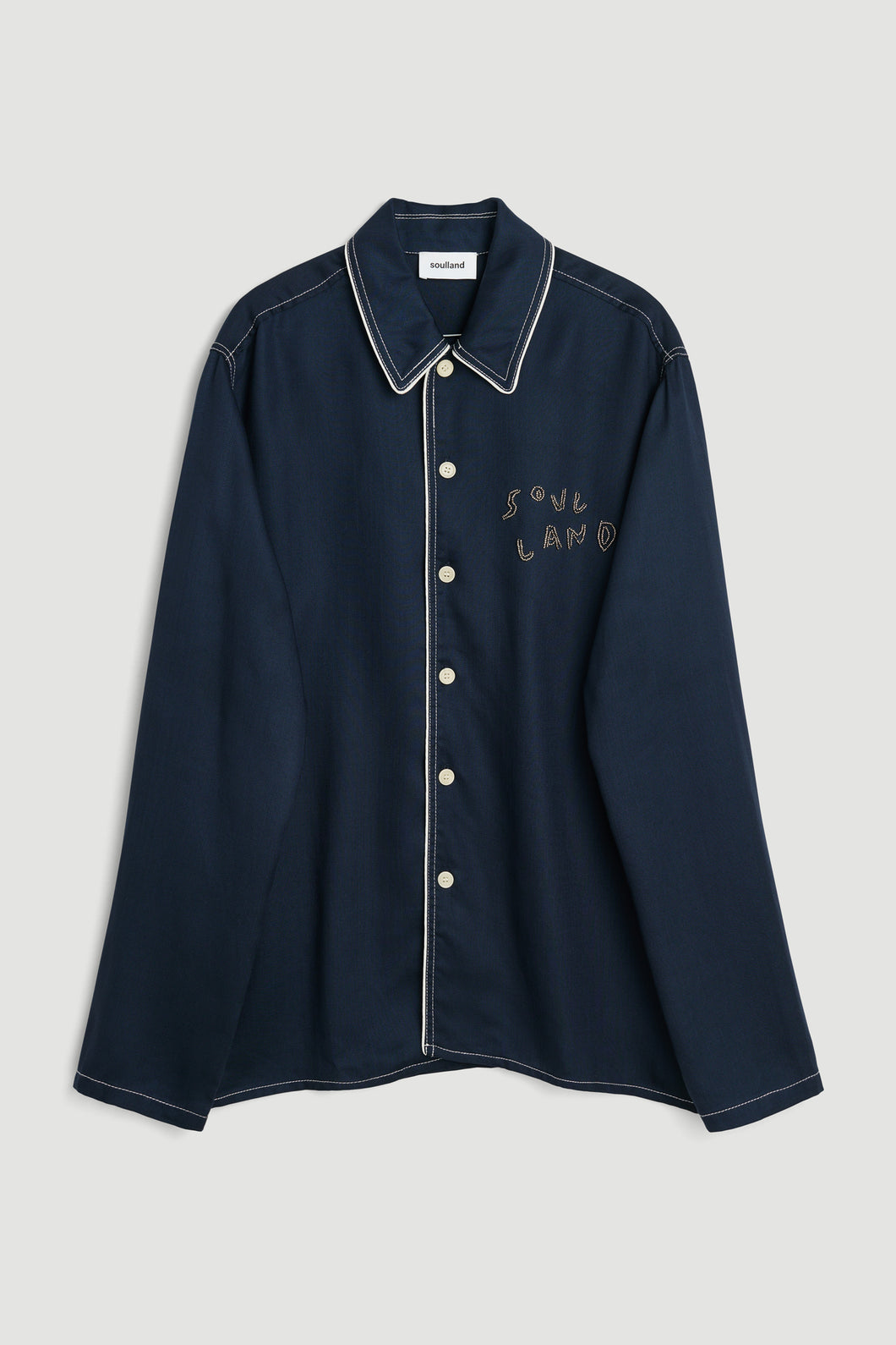 TYRA OVERSHIRT - NAVY