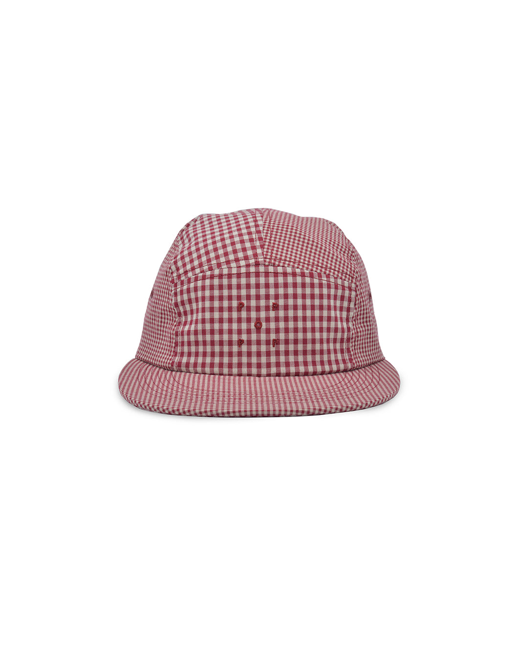 FIVE PANEL HAT - RED/WHITE