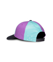 Load image into Gallery viewer, FIEP SIXPANEL HAT - VIOLA/PEACOCK GREEN
