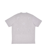 Load image into Gallery viewer, MEES LETTERS LOGO T-SHIRT - GREY HEATHER
