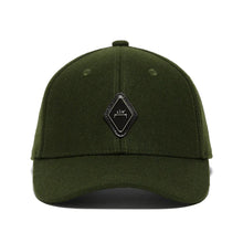 Load image into Gallery viewer, DIAMOND WOOL CAP - PINE GREEN
