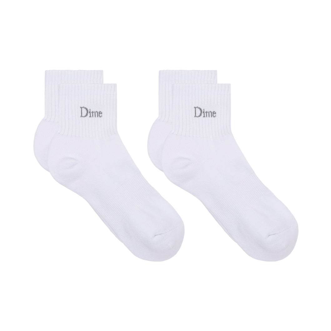 CLASSIC 2 PACK SOCKS - WHITE