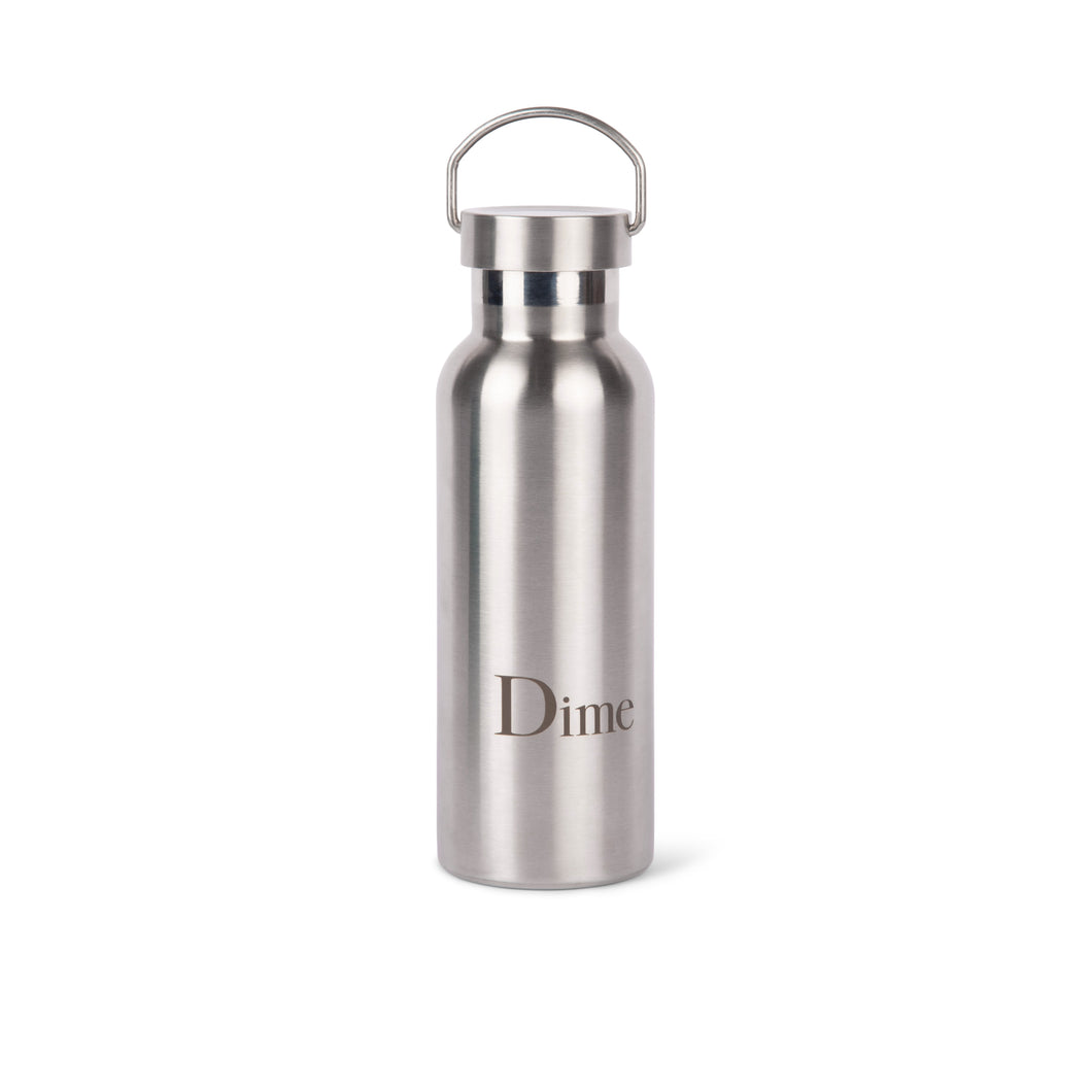 DIME WATER BOTTLE - SILVER