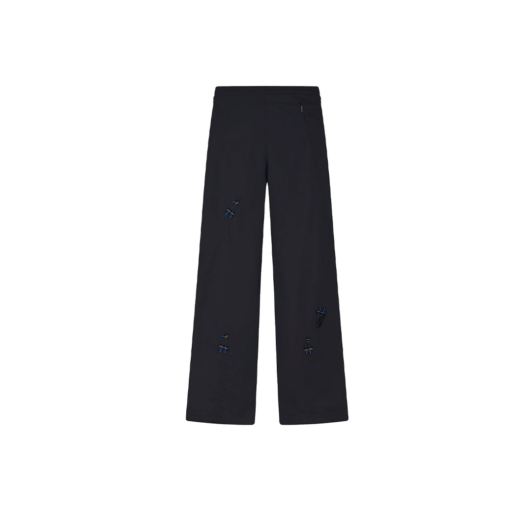 WOVEN BALFRON TROUSER - BLACK