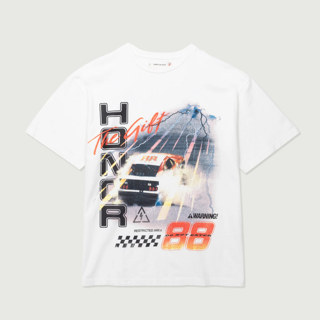 D-HOLIDAY GRAND PRIX 2.0 SS TEE - WHITE