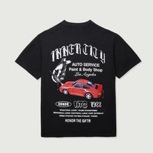 Load image into Gallery viewer, D-HOLIDAY INNERCITY AUTO SERVICE SS TEE - BLACK
