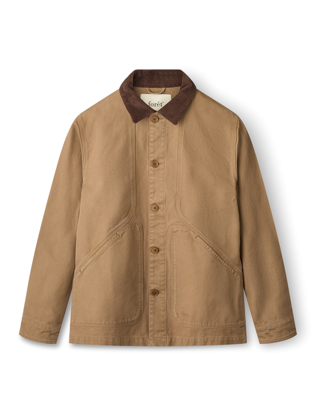 BERRY OVERSHIRT - BURNT KHAKI