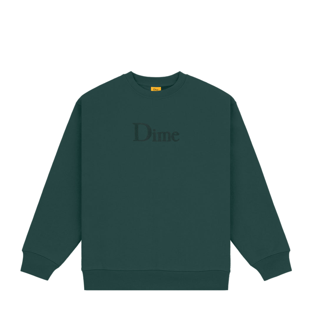 CLASSIC LOGO CREWNECK - RAINFOREST