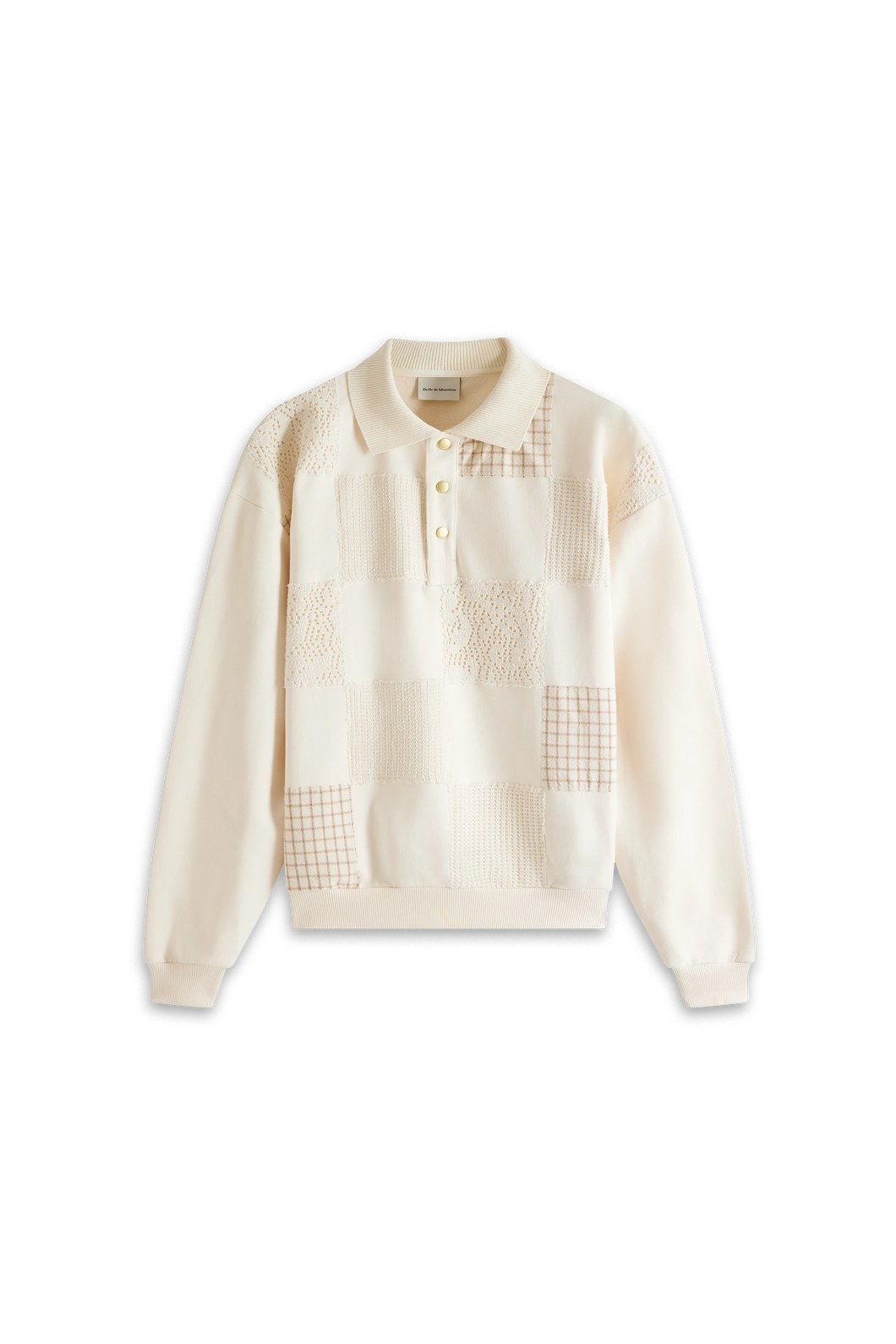 LE POLO PATCHWORK - CREAM