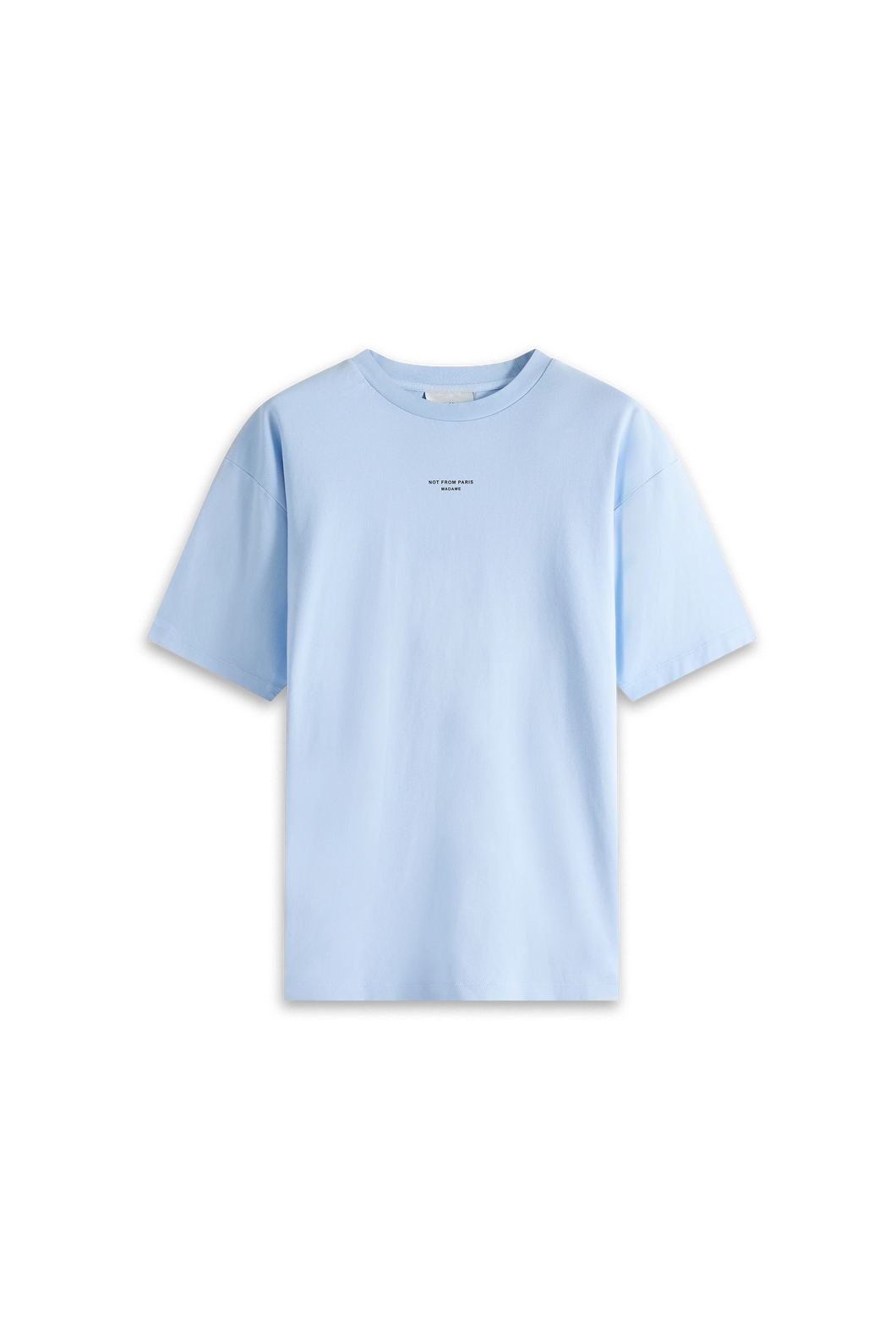 LE T-SHIRT SLOGAN - LIGHT BLUE