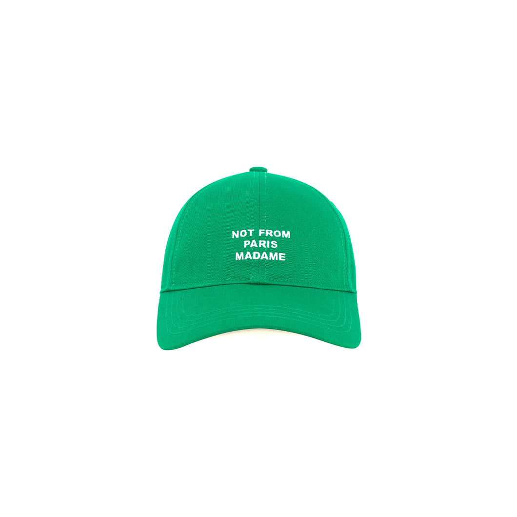 LA CASQUETTE SLOGAN - GREEN