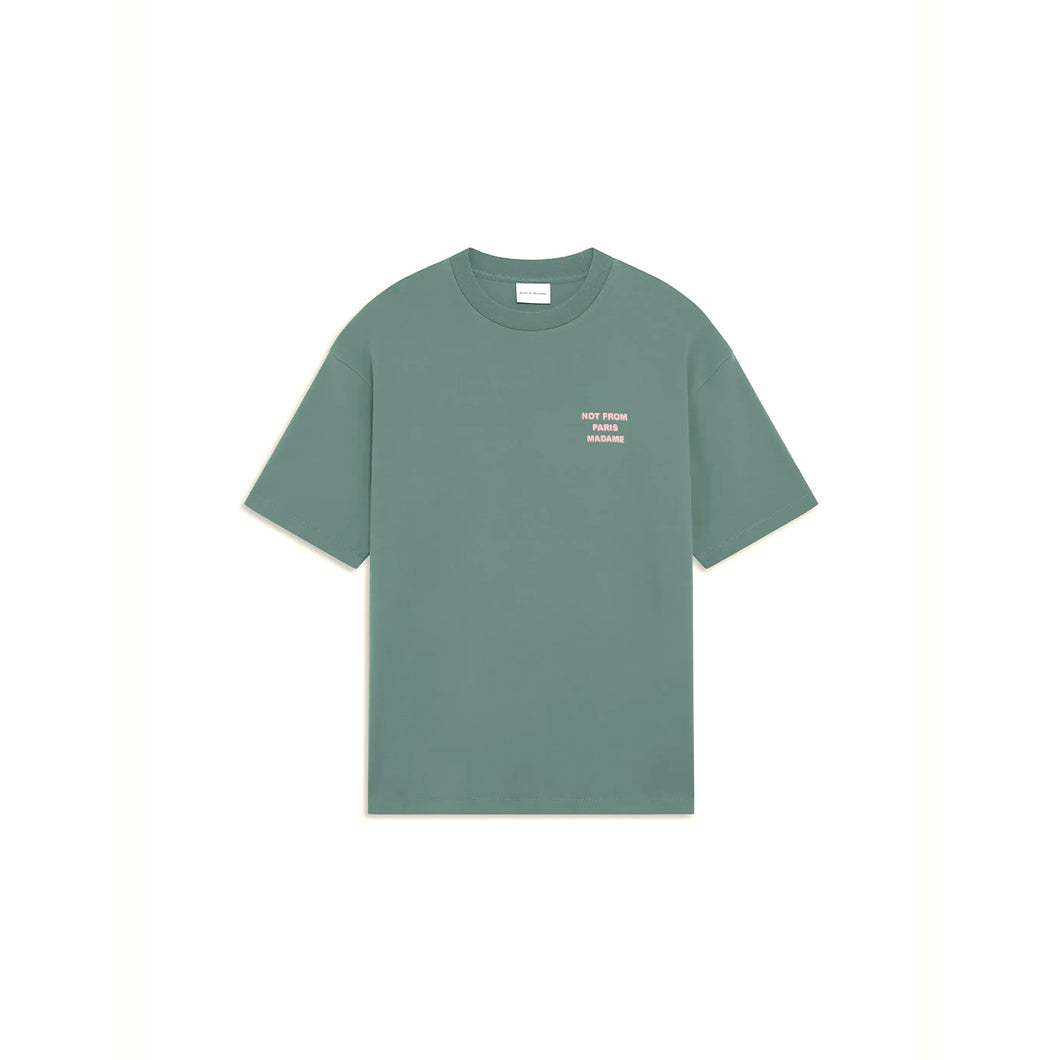 LE T-SHIRT SLOGAN - DARK GREEN