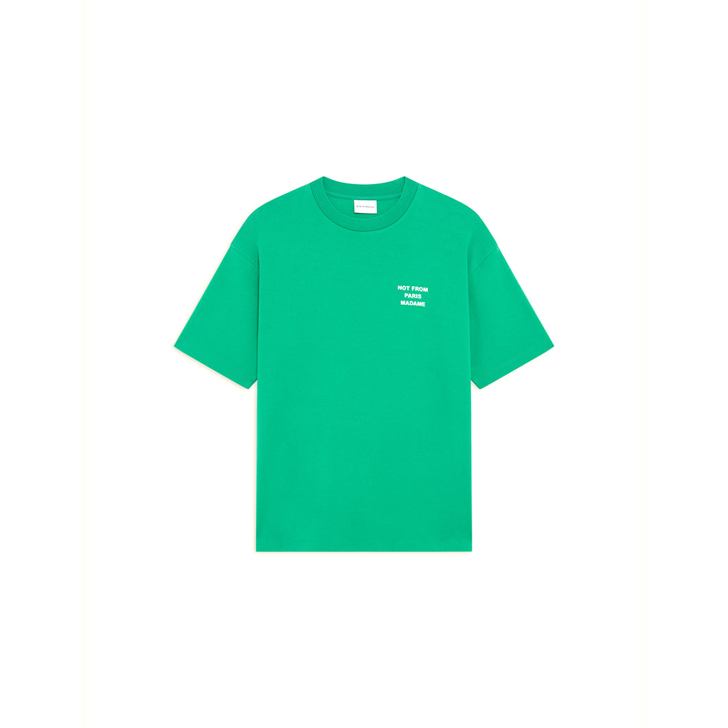 LE T-SHIRT SLOGAN - GREEN