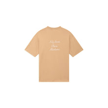 Load image into Gallery viewer, LE T-SHIRT SLOGAN CALLIGRAPHY - ICE BROWN
