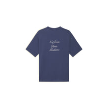 Load image into Gallery viewer, LE T-SHIRT SLOGAN CALLIGRAPHY - NAVY
