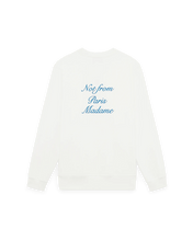 Load image into Gallery viewer, LE SWEATSHIRT SLOGAN CURSIVE - OFF WHITE
