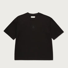 Load image into Gallery viewer, C-FALL H STAMP BOX TEE - BLACK
