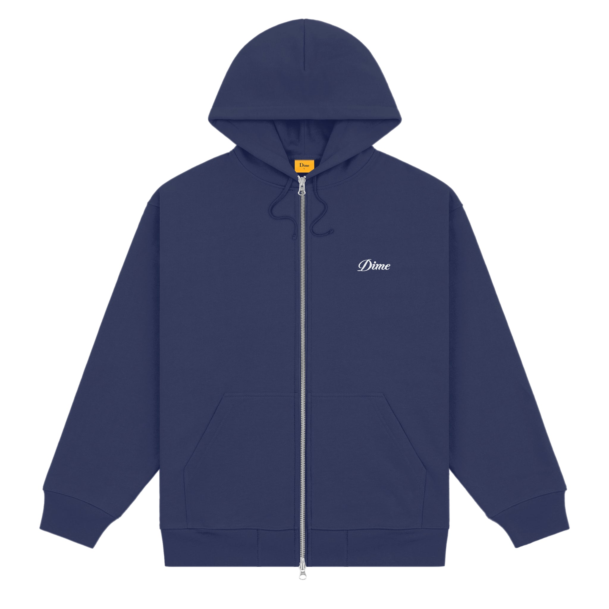 すぐにお届け♪ Dime ストリート エボリューション フーディー HOOD_FA24_CURSIVEZIP_NIGHTBLUE
