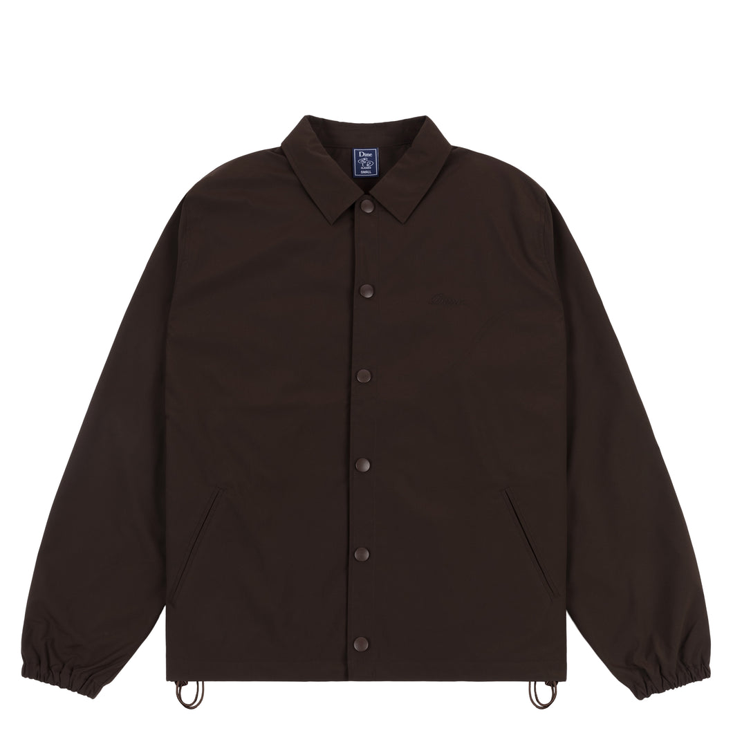 CURSIVE COACH JACKET - ESPRESSO