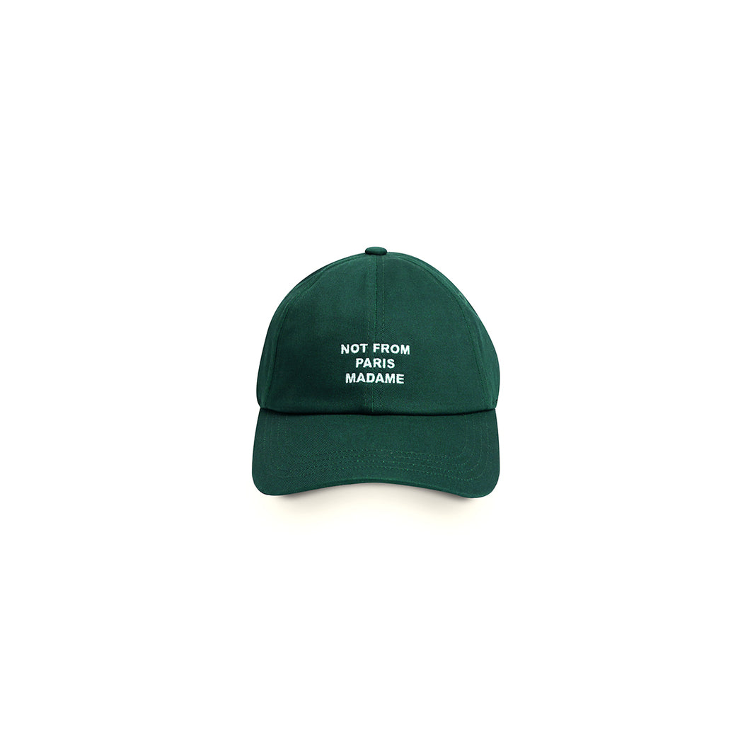 LA CASQUETTE SLOGAN - DARK GREEN