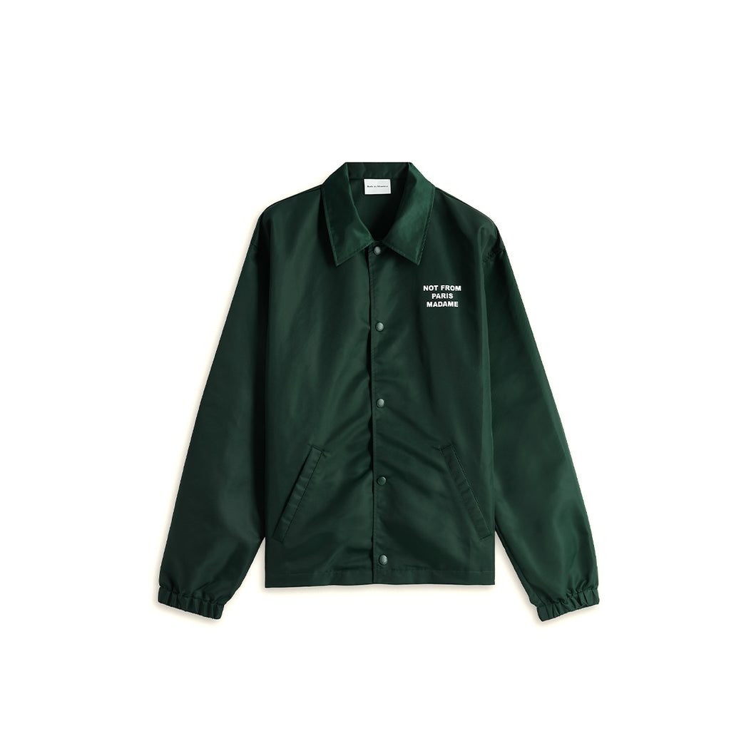 LA VESTE SLOGAN - DARK GREEN